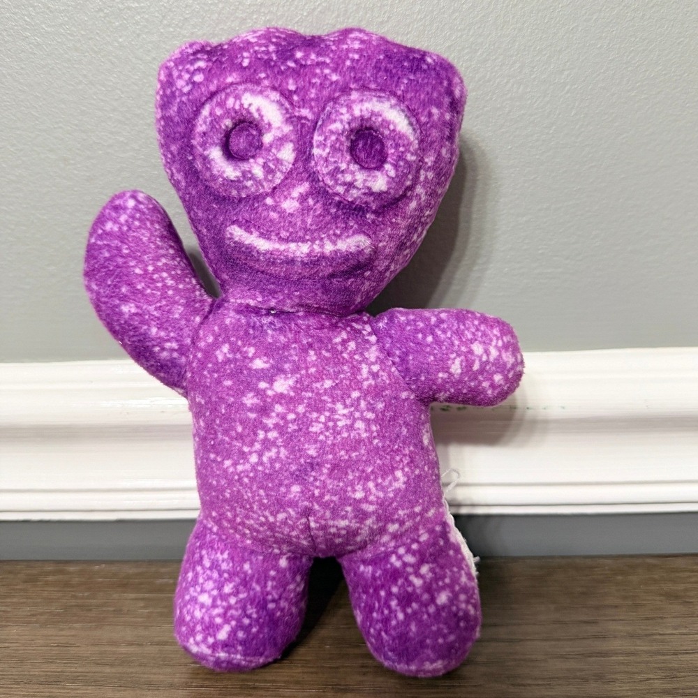 Sour‎ Patch Kids Purple Mini Plush Stuffed Character Toy 8 Inch